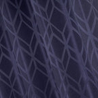 Amazon Basics Jacquard 2-Piece 100% Blackout Curtains, Living Room and Bedroom - Image 3