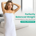 Bath Towels 2 Pack, 30 x 60 Inches, Large 100% Cotton Towels, Comfortable - Image 6