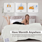 Wapaneus Heated Blanket Electric Twin Size 62"x84" - Image 4