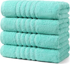 Aibaser Towels - Premium 100% Cotton Bath Towels Set, Lightweight and High by Aibaser