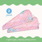 Turbie Twist 2-Pack Microfiber Hair Towel - Image 4