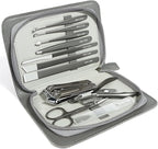 Manicure & Pedicure Set 12 in 1, Nail Clippers Set, Quality Fingernail& Toenail by BeautyMakeup