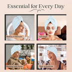 Lili&James 100% Cotton Hair Towel Wrap - Image 7
