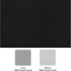 Lirex 2-Pack Full Size Flat Sheet Set, Ultra-Soft Brushed 1800 Microfiber - Image 2