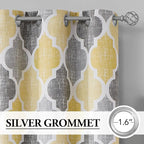 Beauoop 100% Blackout Curtains 45 Inches Long 2 Panels - Image 2