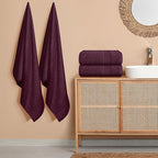 Belizzi Home 4 Pack Bath Towel Set 27x54, 100% Ring Spun Cotton, Ultra Soft - Image 3