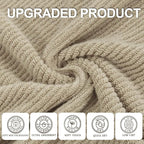 VOOVA & MOVAS Dark Beige Towels - Image 2