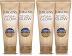 Jergens Natural Glow +Firming Self Tanner Body Lotion, Medium to Deep Skin Tone by Jergens