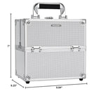 FRENESSA Makeup Train Case Makeup Organizer Box Portable Cosmetic Travel Case - Image 10