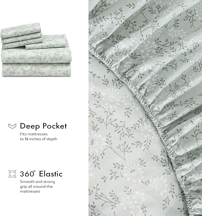RUVANTI 7 Pcs Cotton Sheets - Image 7