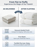 LANE LINEN 100% Cotton Bath Sheets - Image 3