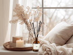 WEALD TRIBE Flower Reed Diffuser Set Clean White Linen Scent - Image 4