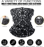 SATINIOR Summer Camo Neck Gaiter UV Protection Cooling Face Mask Sun Hood - Image 2