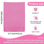 Tatuo 12 Pieces Korean Exfoliating Mitt Glove Italy Towel Body Skin Scrubber - Image 2