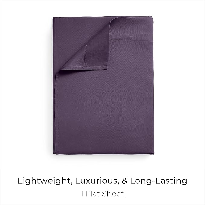 Mellanni Queen Size Flat Sheet - Image 2