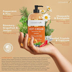 Cosmetasa Hot Belly Cream- 87% Organic Cellulite Cream - Image 2