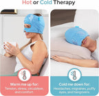 Migraine Relief Cap with Slide-Up Eye Mask - Image 5
