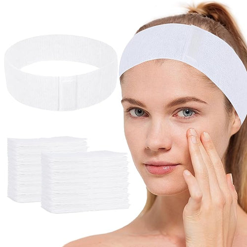 150 Count Disposable Spa Facial Headbands by BREENHILL