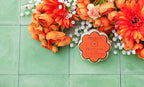 Spongellé Lily of The Valley Daisy Spongette Bath Sponge | Built-in Body Wash & - Image 4