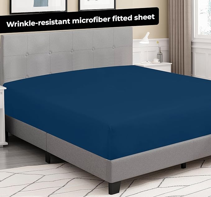 Royale Linens Fitted Sheet Twin XL - Image 8