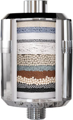EVERGLOW High-Output Shower Filter, Dry Skin, Heavy Metals and Vitamin C Infused - Image 8
