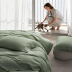 JELLYMONI Cotton Duvet Cover Twin Size - Image 8