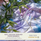 YIYEA 100% Viscose Derived from Bamboo Pillow Cases Set of 2, 600 Thread Count - Image 3
