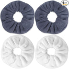 IVARYSS Super Towel Scrunchies for Drying Hair, Absorbent and Soft Microfiber by IVARYSS
