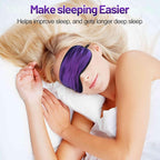 Sleep Mask, Silk Eye Mask for Sleeping - Image 2