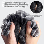 Fishent Loofah Bath Sponge Shower Loofahs, 4 Pack Soft Loofa Exfoliating Body - Image 5