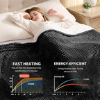 Homemate Electric Heated Blanket Full Size - Image 4