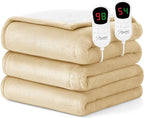 Homemate Electric Heated Blanket Queen Size by Homemate