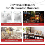 White Jasmine Scented Votive Candles, Scented 10 Hour Burn Time - Image 5