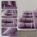 Madison Park Turkish 100% Cotton Towel Set, 600Gsm Luxury Premium Weight - Image 4