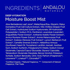 Andalou Naturals Face Mist, Moisture Boost Facial Spray - Image 6
