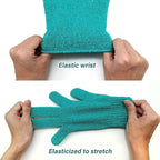 MIG4U Shower Exfoliating Scrub Gloves, Bathing Gloves Body Wash Dead Skin - Image 4