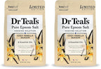 Dr Teal's Epsom Salt Magnesium Soak, Limited Edition Cozy Vanilla Season by DrTeals