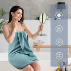POLYTE 430 GSM Microfiber Oversize Quick Dry Lint Free Bath Towel, 60 x 30 in - Image 6