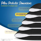 Utopia Bedding Premium 100% Waterproof Pillow Protectors - Image 2
