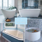 Poemland Bath Pillow for Tub, Luxury Bath Pillow Soft 4d Mesh, Bathtub Pillow - Image 5