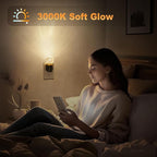 JandCase Night Lights Plug into Wall, 2 Pack Dimmable Night Light Pulg in - Image 5