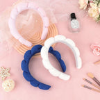 3 Pack Spa Headbands for Washing Face, Skincare & Makeup, Terry Cloth Headbands - Image 7