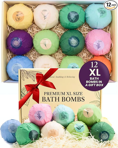 ADELEGOURDAIN Bath Bombs Set XL, Spa Gift Set by ADELEGOURDAIN