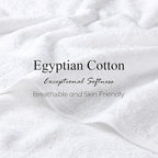 Superior Egyptian Cotton 8-Piece Towel Set, Guest Bath Decor Essentials - Image 7