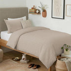 Cozyide Linen Twin Duvet Cover, 2 Pieces Bedding Duvet Covers, Soft Breathable by cozyide