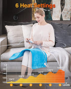 WOOMER Extra Large Heating Pad, Heat Pad - Image 2