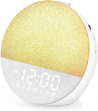 Geuuap Sunrise Alarm Clock White Noise Machine | Natural Wake-Up Light by Geuuap