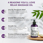 Relax Therapeutic Body Massage Oil - - Image 5