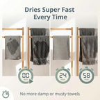 Pure Linen Small Bath Towels Set - Image 4