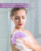 MTDLYICE Loofah Sponge, XXL Large Loofah 100g 4 Pack, Bath Sponge Soft Mesh - Image 5